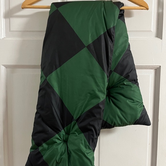 Sunnei Designer Checkered Puffy Scarf Made in Italy - Picture 1 of 5